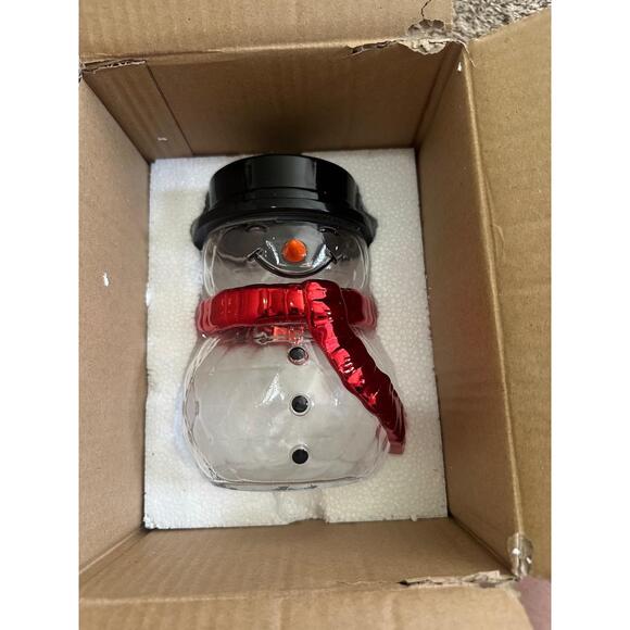 Bath & Body Works Other - Bath & Body Works Snowman Single Wick Candle Holder – New in Box